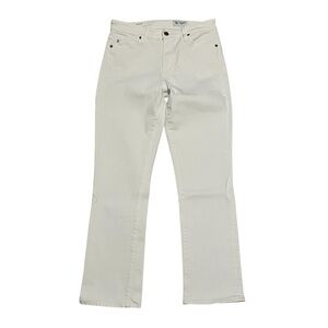 AG Los Angeles Mari Crop High Rise Slim Straight Jeans. Size 28R